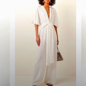 NWT Significant Other Cream Knot Front Sia Pantsuit Jumpsuit NWT